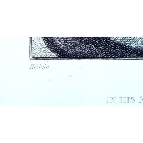 Sir John Godsalve Portrait From the Court of Henry VIII Engraving after Holbein - Picture 6 of 7